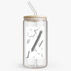 Банка с бамбуковой крышкой