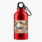 Металлическая бутылка 400 мл UV-DTF