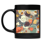 Кружка цветная UV-DTF