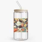 Банка с бамбуковой крышкой