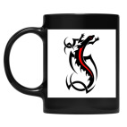 Кружка цветная UV-DTF