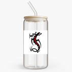 Банка с бамбуковой крышкой