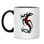 Кружка двухцветная