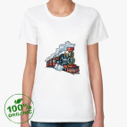 Женская футболка органик