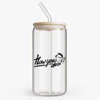 Банка с бамбуковой крышкой