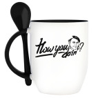 Кружка с ложкой