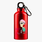 Металлическая бутылка 400 мл UV-DTF