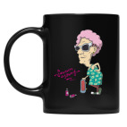 Кружка цветная UV-DTF