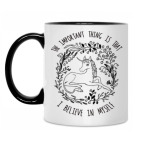 Двухцветная кружка Единорог - Я верю в себя!