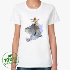 Женская футболка органик