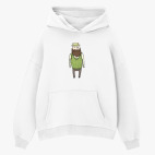 Толстовка худи оверсайз