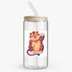 Банка с бамбуковой крышкой