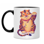 Кружка двухцветная