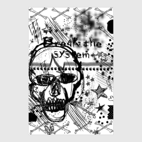 Постер с принтом Grunge (Гранж)