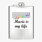 Фляжка стальная