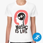 Женская спортивная футболка