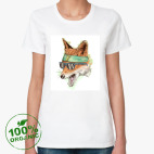 Женская футболка органик