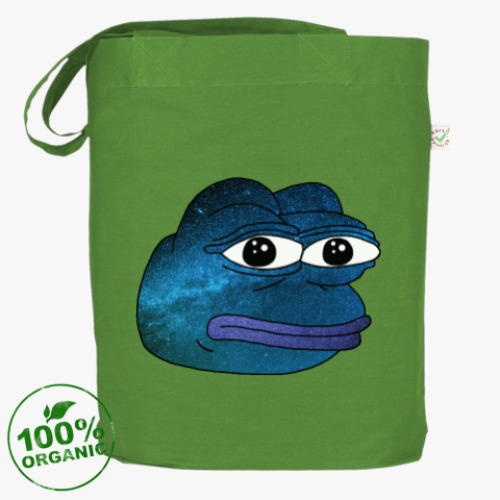 Сумка шоппер с принтом Лягушонок Пепе PEPE