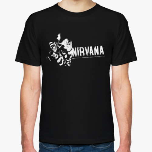 Футболка с принтом Nirvana