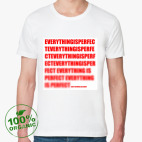 Мужская футболка органик