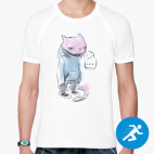 Мужская спортивная футболка