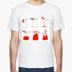 Классическая футболка Как стать дедом морозом