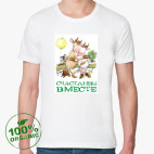 Мужская футболка органик