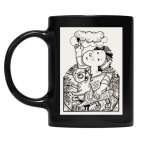 Кружка цветная UV-DTF