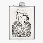 Фляжка стальная