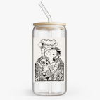 Банка с бамбуковой крышкой