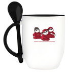 Кружка с ложкой