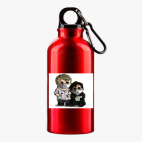 Металлическая бутылка 400 мл UV-DTF