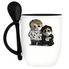 Кружка с ложкой