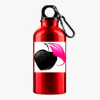 Металлическая бутылка 400 мл UV-DTF