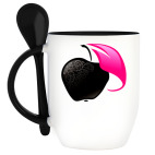 Кружка с ложкой