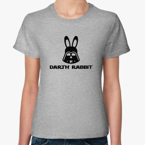 Женская футболка с принтом Darth Rabbit