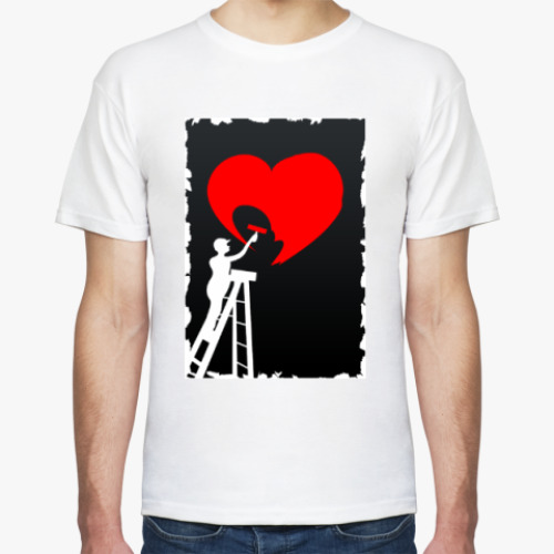 Футболка с принтом Сердце