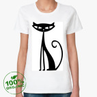 Женская футболка органик