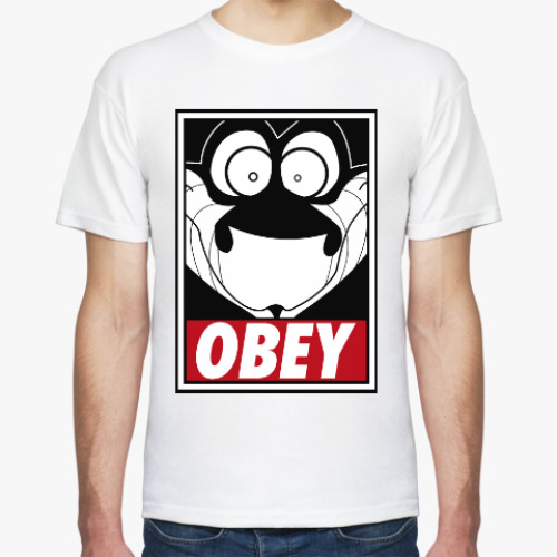 Футболка с принтом Каа (Книга Джунглей)