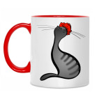 Двухцветная кружка Очаровашка!