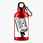 Металлическая бутылка 400 мл UV-DTF