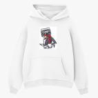 Толстовка худи оверсайз