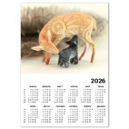 Код Эдема - олениха и волчонок