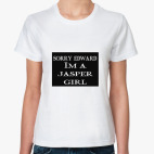 Женская футболка, белая