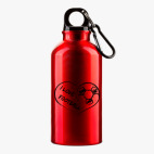 Металлическая бутылка 400 мл UV-DTF