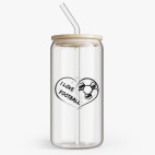 Банка с бамбуковой крышкой