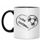 Кружка двухцветная