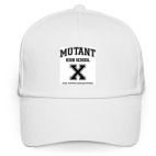 Кепка / бейсболка, белая (печать) X-Men High School