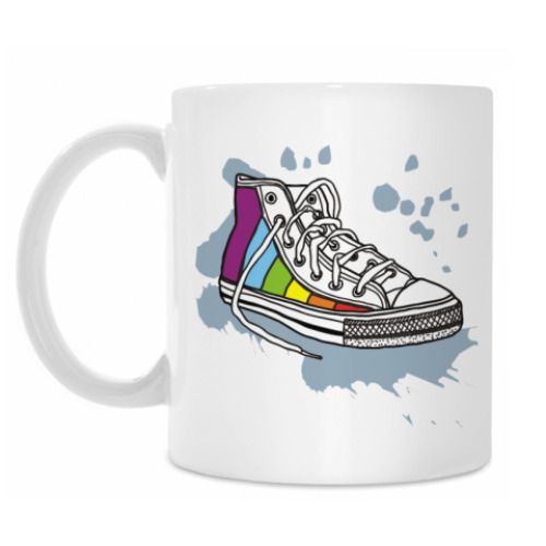 Кружка с принтом «Дави фобию»