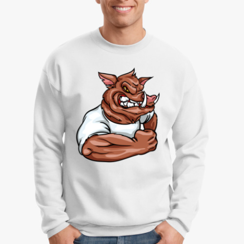 Свитшот с принтом Кабан